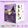 HALLOWEEN TRIO - Amigurumi Crochet - FROGandTOAD Creations - THUMB 3